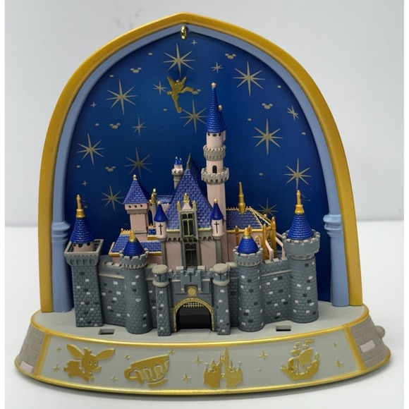 2025 Hallmark Keepsake Ornament Disney Disneyland 70th Anniversary Light & Music - Picture 1 of 16